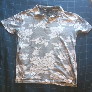 Gray Island Style Polo